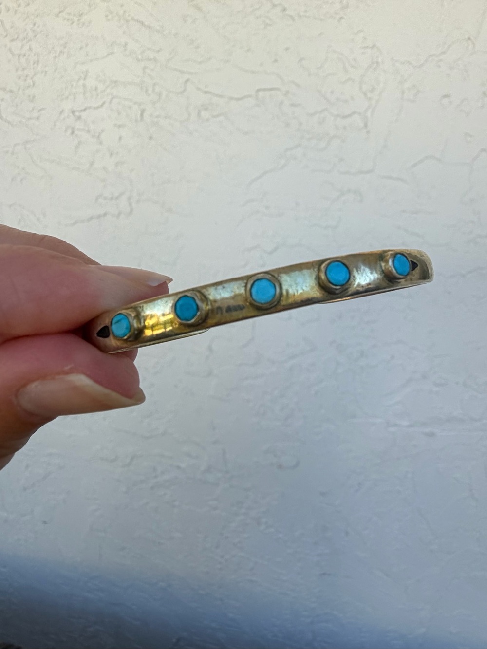 Gold cuff